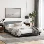 Bed frame with light gray fabric headboard 140x190 cm by , Beds and slatted bases - Ref: Foro24-373165, Price: 141,52 €, Disc...