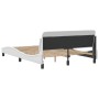 Estructura de cama con cabecero cuero sintético negro 140x190cm de , Camas y somieres - Ref: Foro24-373178, Precio: 142,63 €,...