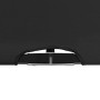 Tumbona doble plegable acero negra de vidaXL, Tumbonas - Ref: Foro24-47760, Precio: 133,27 €, Descuento: %