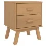 Mesita de noche OLDEN madera maciza de pino marrón de , Mesitas de noche - Ref: Foro24-358582, Precio: 67,34 €, Descuento: %