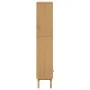 Estantería de 4 niveles OLDEN madera maciza de pino marrón de , Librerías y estanterías - Ref: Foro24-358612, Precio: 213,34 ...