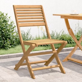 Sillas de jardín plegables 2 uds madera acacia 48,5x61,5x87 cm