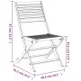 Sillas de jardín plegables 2 uds madera acacia 48,5x61,5x87 cm by , Garden chairs - Ref: Foro24-365739, Price: 110,45 €, Disc...