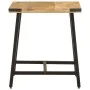 Mesa auxiliar de madera maciza de mango y hierro 45x45x50 cm by , Side tables - Ref: Foro24-372734, Price: 53,36 €, Discount: %