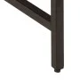 Mesa auxiliar de madera maciza de mango y hierro 45x45x50 cm by , Side tables - Ref: Foro24-372734, Price: 53,36 €, Discount: %