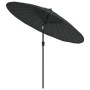 Sombrilla de jardín con palo de aluminio gris antracita 270 cm de vidaXL, Sombrillas - Ref: Foro24-47306, Precio: 69,91 €, De...