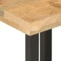 Mesas apilables 3 piezas madera de mango rugosa maciza y hierro de , Mesas auxiliares - Ref: Foro24-372736, Precio: 51,65 €, ...
