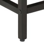 Mesas apilables 3 piezas madera de mango rugosa maciza y hierro by , Side tables - Ref: Foro24-372736, Price: 74,63 €, Discou...