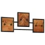 Massiver Wandgarderobenständer aus Akazienholz und Eisen 90x1x35 cm von , Hut- und Garderobenständer - Ref: Foro24-372743, Pr...