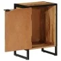 Mueble de baño madera maciza de acacia y hierro 40x30x60 cm by , Bathroom furniture - Ref: Foro24-372748, Price: 73,00 €, Dis...
