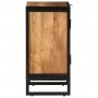 Mueble de baño madera maciza de acacia y hierro 40x30x60 cm by , Bathroom furniture - Ref: Foro24-372748, Price: 73,00 €, Dis...