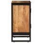 Mueble de baño madera maciza de acacia y hierro 40x30x60 cm by , Bathroom furniture - Ref: Foro24-372748, Price: 73,74 €, Dis...