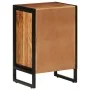 Massives Akazienholz- und Eisen-Badezimmermöbel 40x30x60 cm. von , Badezimmermöbel - Ref: Foro24-372748, Preis: 73,00 €, Raba...