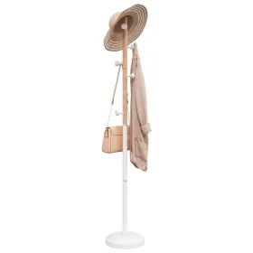 Eisenkleiderständer mit weißem Pulverbeschichtung, 177 cm von , Hut- und Garderobenständer - Ref: Foro24-377086, Preis: 44,66...
