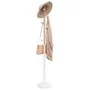 Perchero de hierro con recubrimiento en polvo blanco 177 cm by , Hat and coat racks - Ref: Foro24-377086, Price: 44,66 €, Dis...