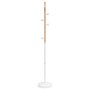 Perchero de hierro con recubrimiento en polvo blanco 177 cm by , Hat and coat racks - Ref: Foro24-377086, Price: 45,30 €, Dis...