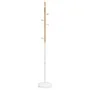 Perchero de hierro con recubrimiento en polvo blanco 177 cm by , Hat and coat racks - Ref: Foro24-377086, Price: 44,66 €, Dis...