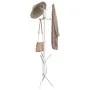 Perchero de hierro con recubrimiento en polvo blanco 176 cm by , Hat and coat racks - Ref: Foro24-377084, Price: 32,26 €, Dis...