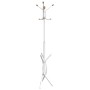 Perchero de hierro con recubrimiento en polvo blanco 176 cm by , Hat and coat racks - Ref: Foro24-377084, Price: 34,87 €, Dis...