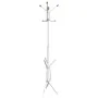 Perchero de hierro con recubrimiento en polvo blanco 176 cm by , Hat and coat racks - Ref: Foro24-377084, Price: 32,26 €, Dis...