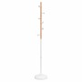 Perchero de hierro con recubrimiento en polvo blanco 177 cm by , Hat and coat racks - Ref: Foro24-377086, Price: 45,30 €, Dis...