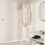 Perchero de hierro con recubrimiento en polvo blanco 176 cm by , Hat and coat racks - Ref: Foro24-377084, Price: 34,87 €, Dis...