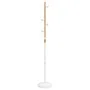 Perchero de hierro con recubrimiento en polvo blanco 177 cm by , Hat and coat racks - Ref: Foro24-377086, Price: 44,66 €, Dis...
