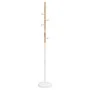 Perchero de hierro con recubrimiento en polvo blanco 177 cm by , Hat and coat racks - Ref: Foro24-377086, Price: 44,66 €, Dis...