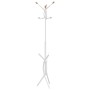 Perchero de hierro con recubrimiento en polvo blanco 176 cm by , Hat and coat racks - Ref: Foro24-377084, Price: 34,87 €, Dis...