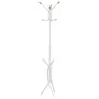 Perchero de hierro con recubrimiento en polvo blanco 176 cm by , Hat and coat racks - Ref: Foro24-377084, Price: 32,26 €, Dis...