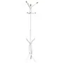Perchero de hierro con recubrimiento en polvo blanco 176 cm by , Hat and coat racks - Ref: Foro24-377084, Price: 32,26 €, Dis...