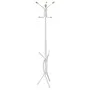 Perchero de hierro con recubrimiento en polvo blanco 176 cm by , Hat and coat racks - Ref: Foro24-377084, Price: 32,26 €, Dis...