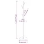 Perchero de hierro con recubrimiento en polvo negro 177 cm by , Hat and coat racks - Ref: Foro24-377092, Price: 56,05 €, Disc...