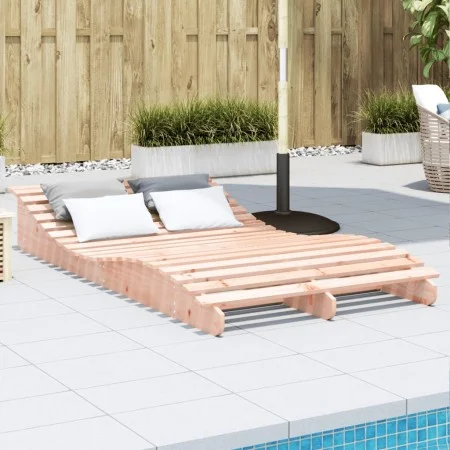 Tumbona de madera maciza Douglas 205x110x31,5 cm by , Loungers - Ref: Foro24-832591, Price: 155,52 €, Discount: %