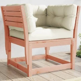 Sofá de jardín con reposabrazos cojines madera maciza Douglas by , Outdoor sofas - Ref: Foro24-844697, Price: 96,15 €, Discou...