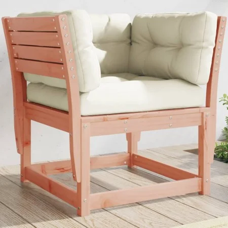 Sofá de jardín con reposabrazos cojines madera maciza Douglas by , Outdoor sofas - Ref: Foro24-844697, Price: 96,15 €, Discou...