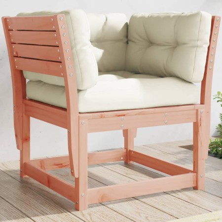 Sofá de jardín con reposabrazos cojines madera maciza Douglas by , Outdoor sofas - Ref: Foro24-844697, Price: 96,99 €, Discou...