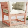 Sofá de jardín con reposabrazos cojines madera maciza Douglas by , Outdoor sofas - Ref: Foro24-844697, Price: 96,99 €, Discou...