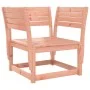 Sofá de jardín con reposabrazos cojines madera maciza Douglas by , Outdoor sofas - Ref: Foro24-844697, Price: 96,15 €, Discou...