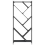 Estantería de madera de ingeniería y metal negro 79x30x180 cm by , Bookcases and shelves - Ref: Foro24-845431, Price: 97,83 €...
