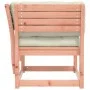 Sofá de jardín con reposabrazos cojines madera maciza Douglas by , Outdoor sofas - Ref: Foro24-844697, Price: 96,15 €, Discou...