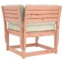 Gartensofa mit Armlehnen, Kissen aus massivem Douglasienholz. von , Outdoor-Sofas - Ref: Foro24-844697, Preis: 96,15 €, Rabat...