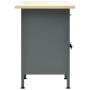 Black steel workbench 160x60x85 cm by vidaXL, Work tables - Ref: Foro24-145348, Price: 407,27 €, Discount: %