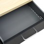 Black steel workbench 160x60x85 cm by vidaXL, Work tables - Ref: Foro24-145348, Price: 407,27 €, Discount: %