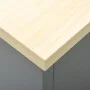 Werkbank aus schwarzem Stahl, 160 x 60 x 85 cm von vidaXL, Arbeitstische - Ref: Foro24-145348, Preis: 488,88 €, Rabatt: %