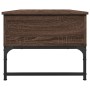 Mesa de centro madera ingeniería metal roble marrón 100x50x40cm by , Coffee table - Ref: Foro24-845380, Price: 79,58 €, Disco...