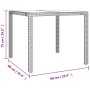 Set de muebles jardín 5 pzas con cojines ratán sintético negro by , Garden sets - Ref: Foro24-3277506, Price: 506,57 €, Disco...
