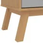 Kommode mit Schubladen OLDEN aus massivem Kiefernholz in Grau und Braun. von , Schubladen - Ref: Foro24-358589, Preis: 135,96...