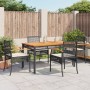 5-piece garden furniture set with black synthetic rattan cushions by , Garden sets - Ref: Foro24-3213562, Price: 337,35 €, Di...