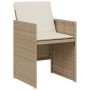 Gartenmöbel-Set 3-teilig aus synthetischem Rattan mit beigen Kissen von , Gartensets - Ref: Foro24-365069, Preis: 181,83 €, R...